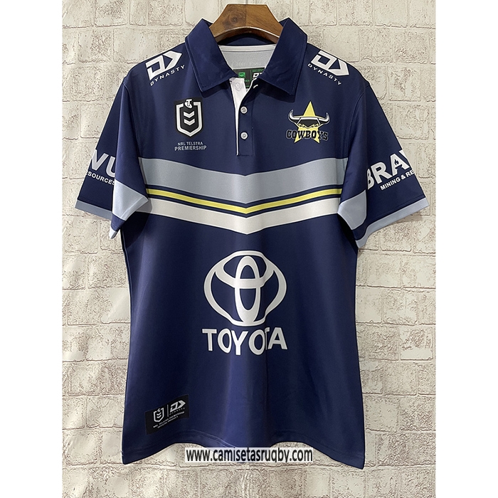 Camiseta Polo North Queensland Cowboys Rugby 2024 Local